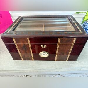 Pompeii 100 Cigar Glasstop Humidor